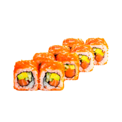 Каліфорнійський з лососем в ікрі