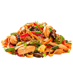WOK з куркою